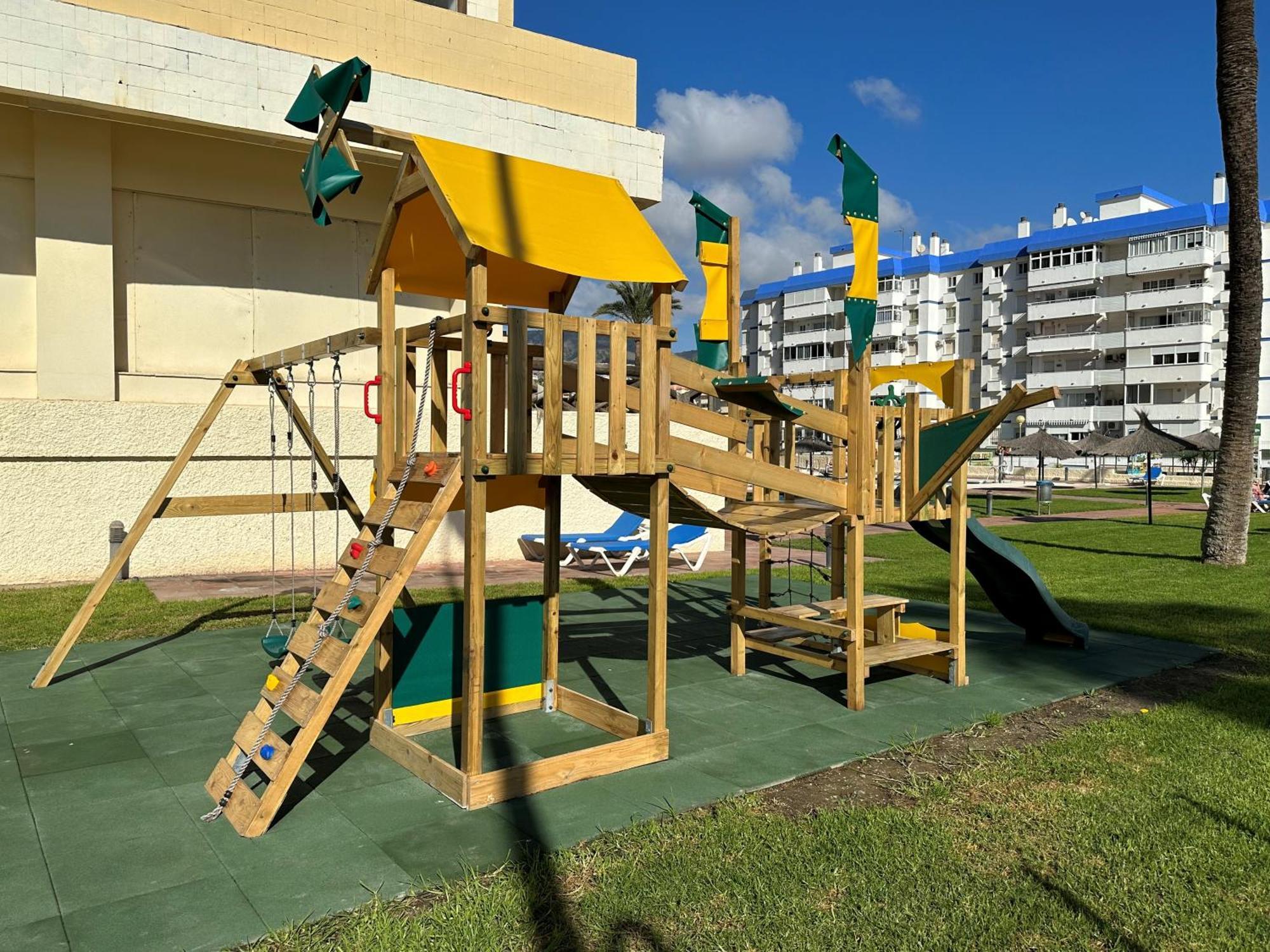 1 Paradise Of Benalmadena Costa Residencial Aloha Playa Vistas Al Mar, Front Beach Mini Duplex Exteriör bild