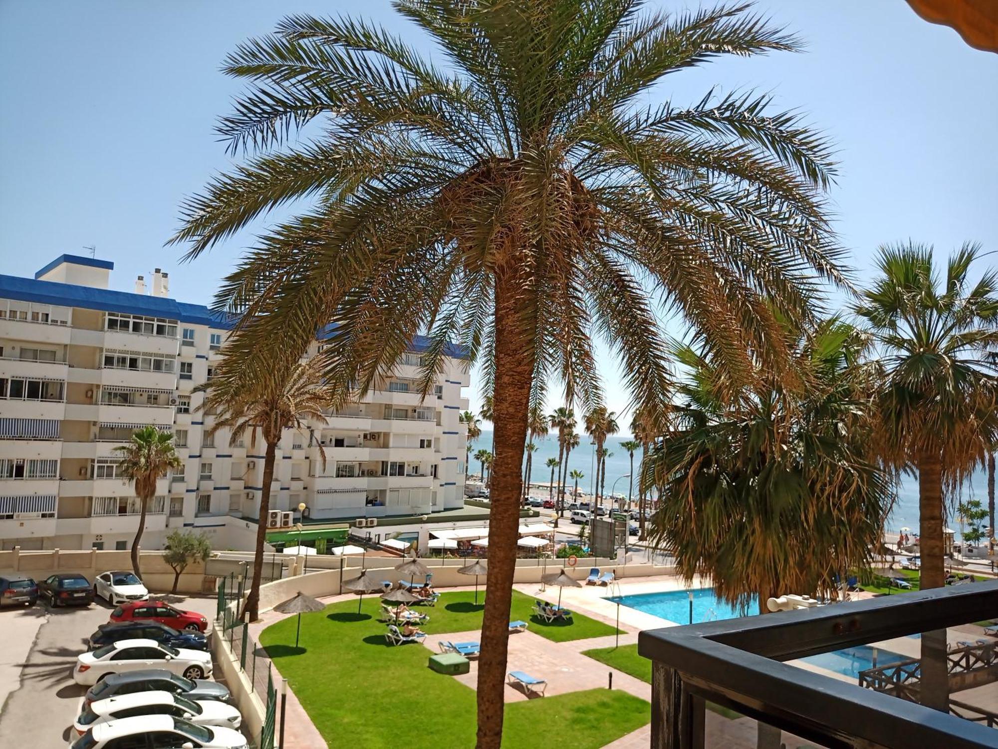 1 Paradise Of Benalmadena Costa Residencial Aloha Playa Vistas Al Mar, Front Beach Mini Duplex Exteriör bild