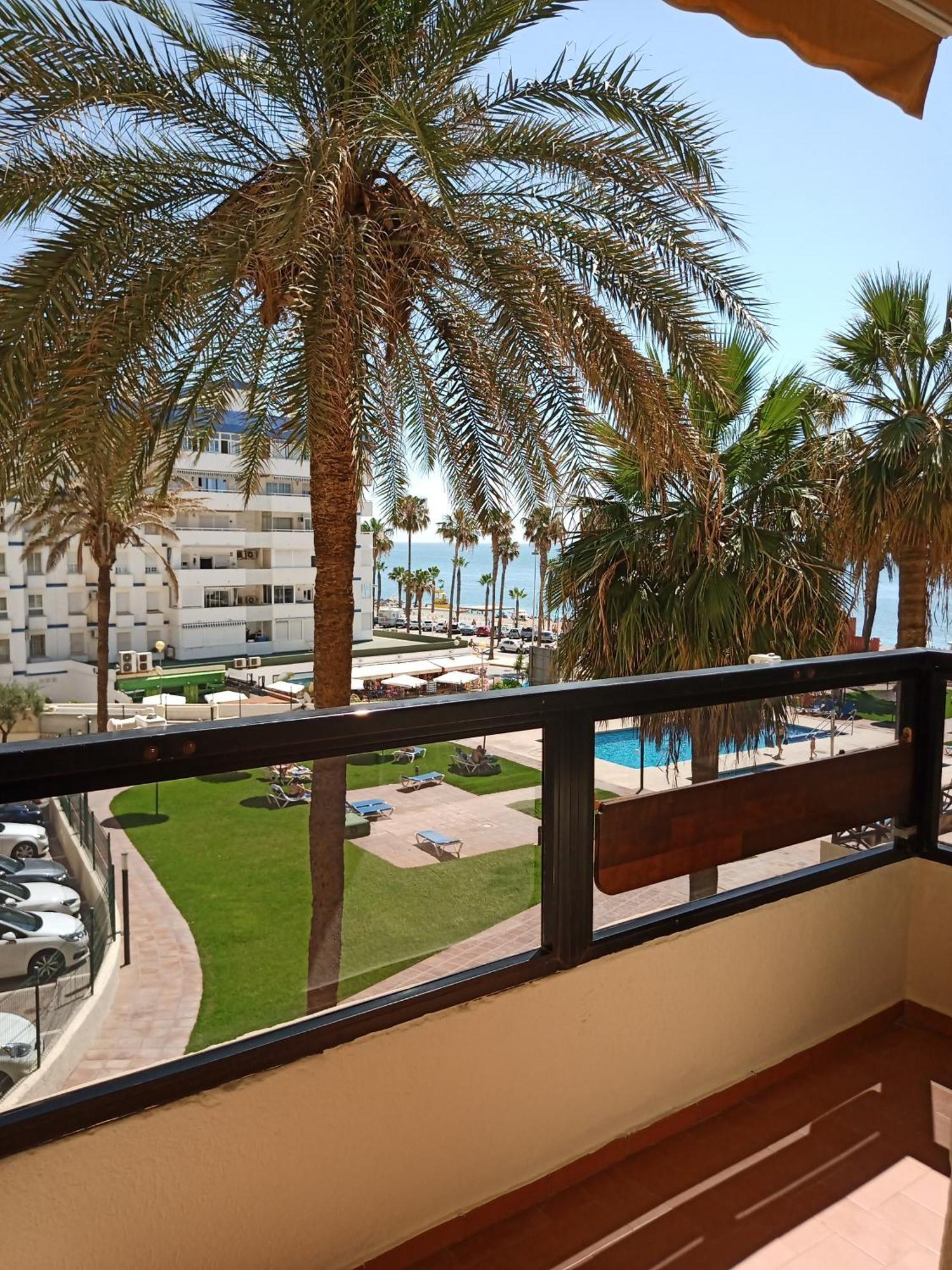 1 Paradise Of Benalmadena Costa Residencial Aloha Playa Vistas Al Mar, Front Beach Mini Duplex Exteriör bild